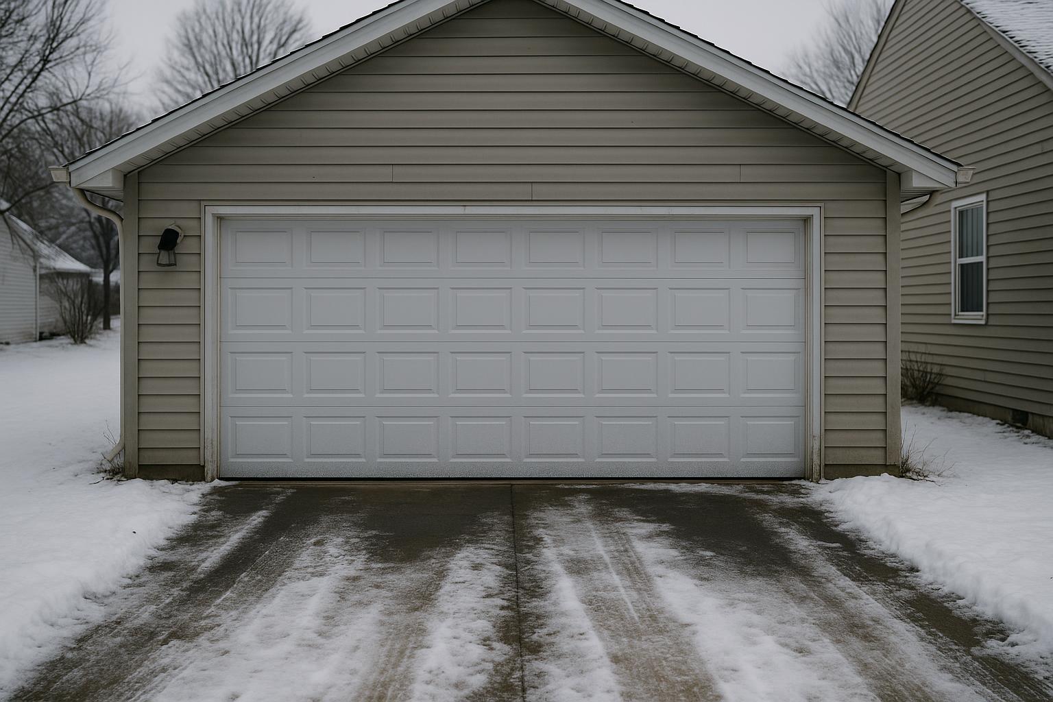 What to Do When Your Garage Door Won't Open in Winter